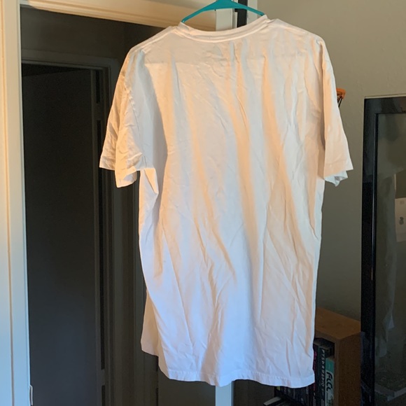 White Mitchell and ness Chicago Bulls tee in good condition - Picture 2 of 2